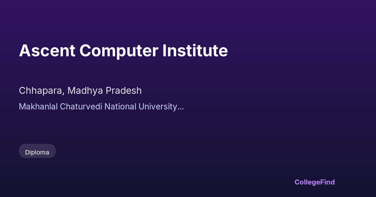 ascent computer institute