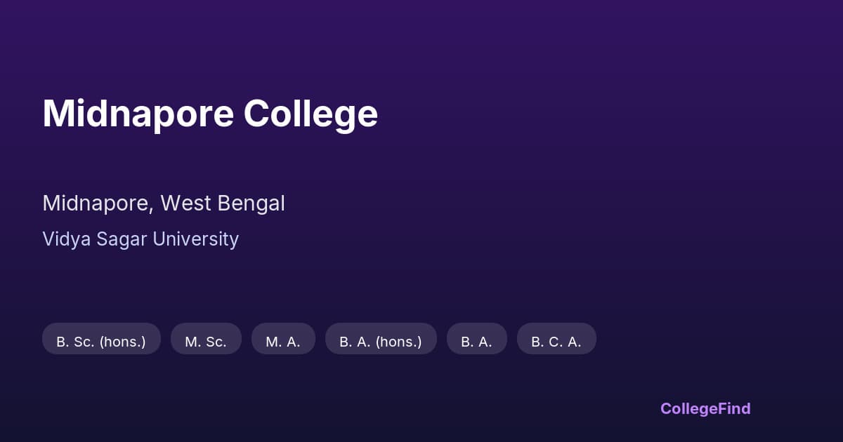midnapore college