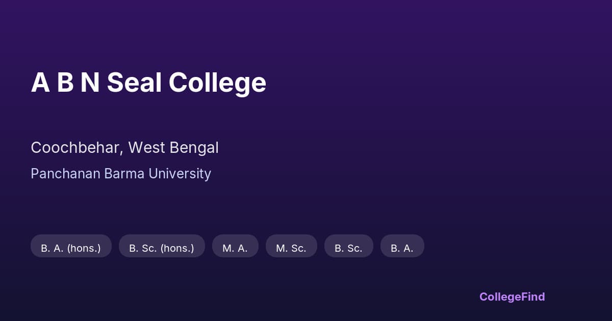 a b n seal college