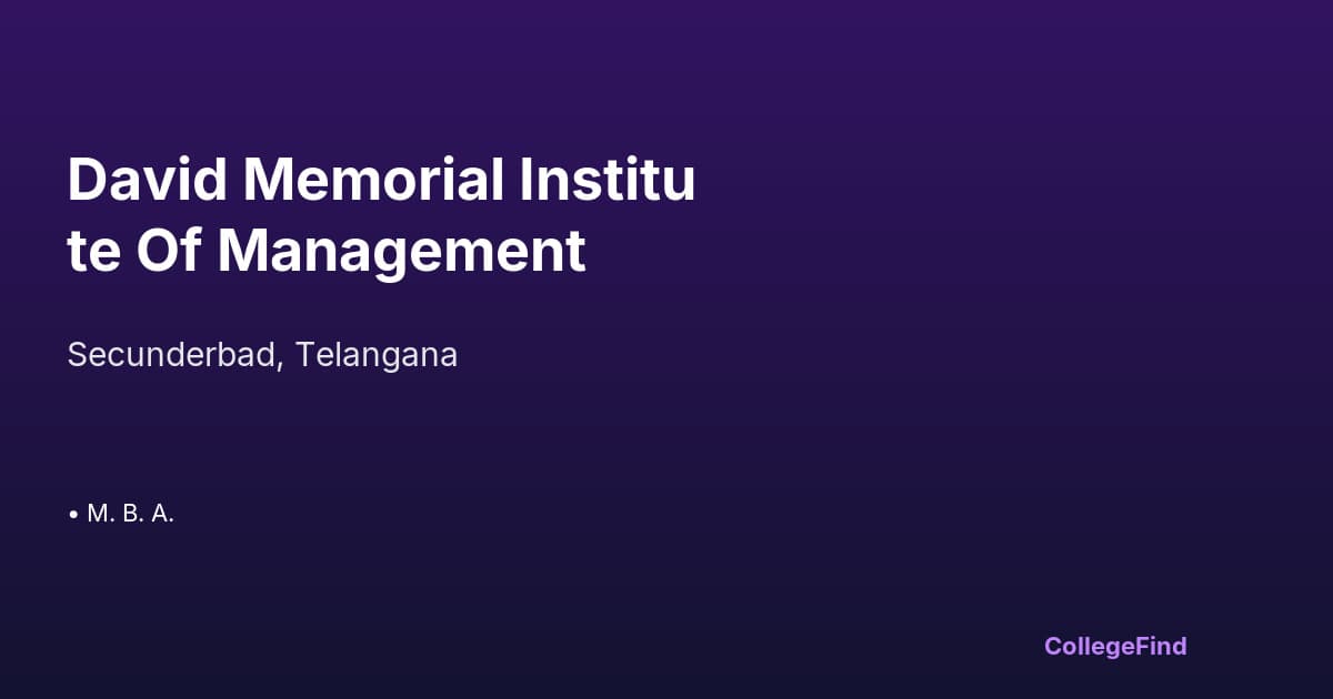 david memorial institute of management