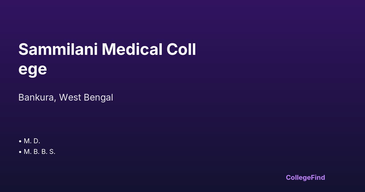 sammilani medical college