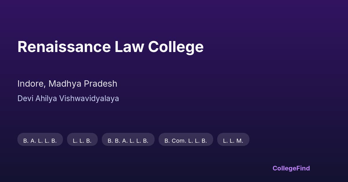 renaissance law college