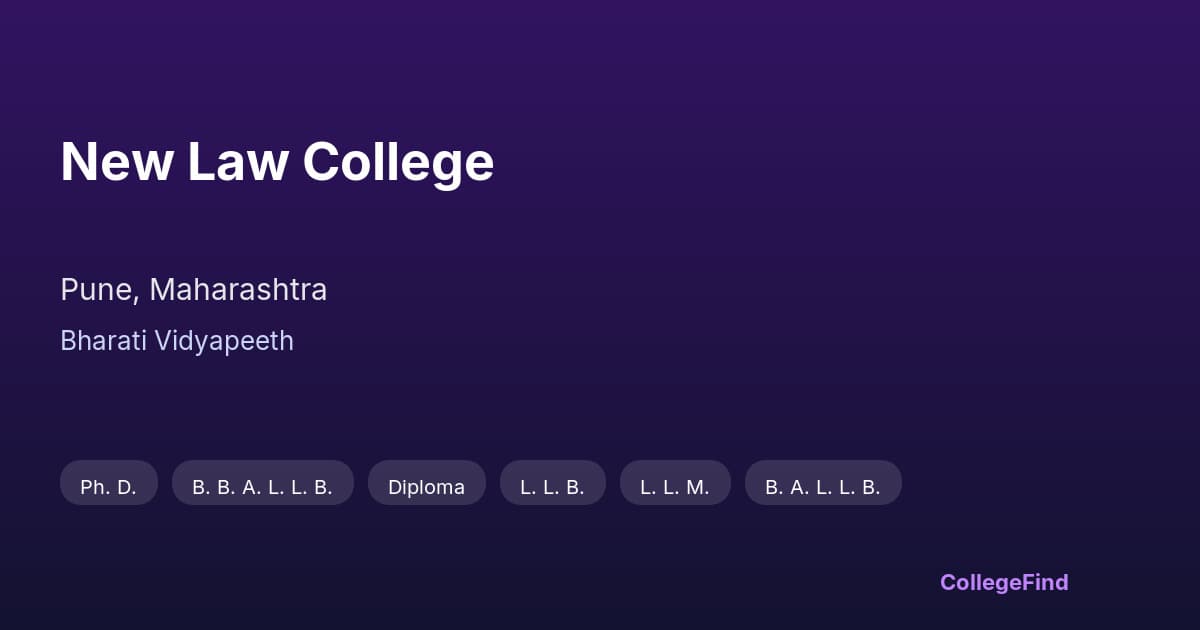 new law college